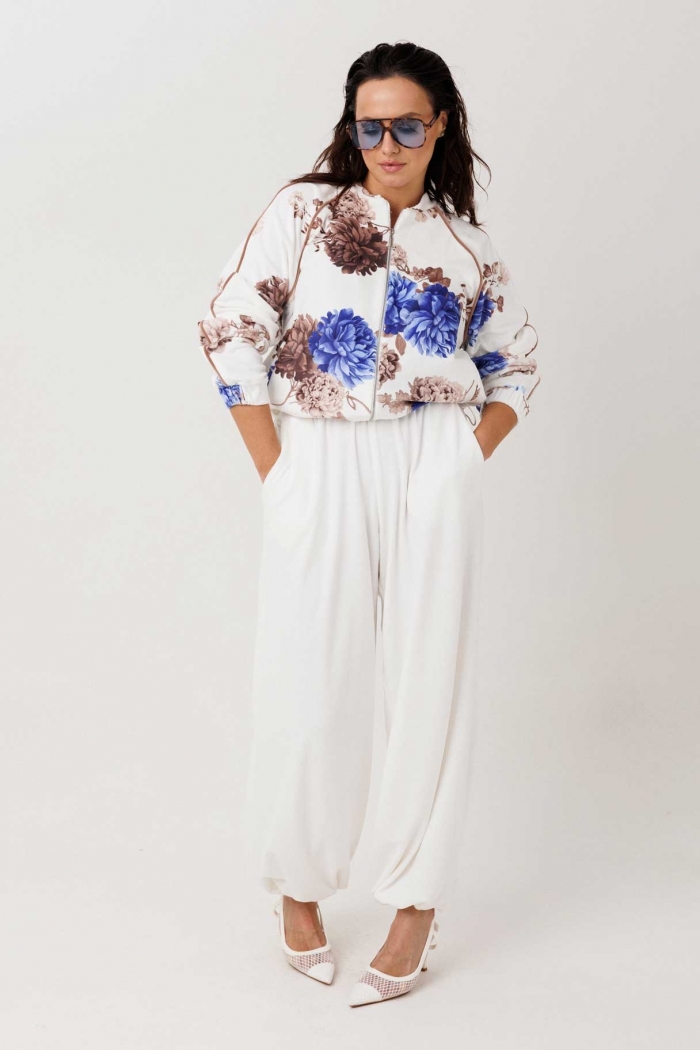 Костюм женский "Mislana" 1301 (белый)