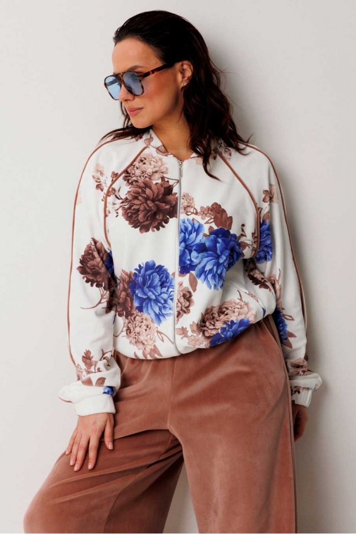 Костюм женский "Mislana" 1301 (синий)