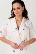 Костюм женский "Mislana" 1188(цветы)