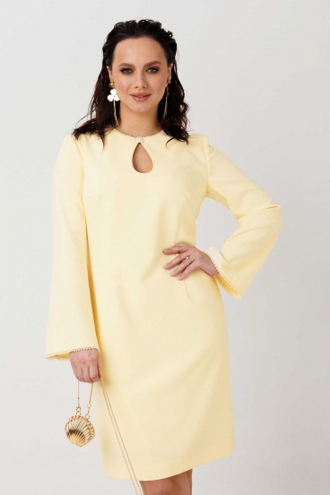 Платье женское "Mislana" 1304 (розовый)