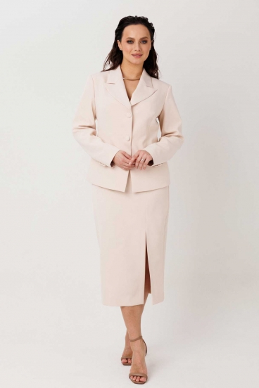 Костюм женский "Mislana" 1296(бежевый)