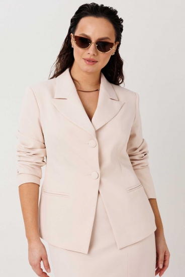 Костюм женский "Mislana" 1296(бежевый)