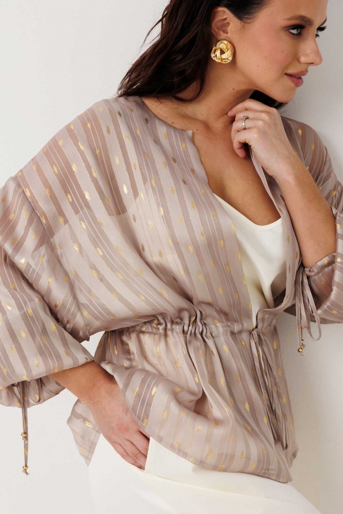 Блуза женская "Mislana" 1300 (золото)