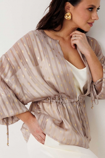 Блуза женская "Mislana" 1300 (золото)