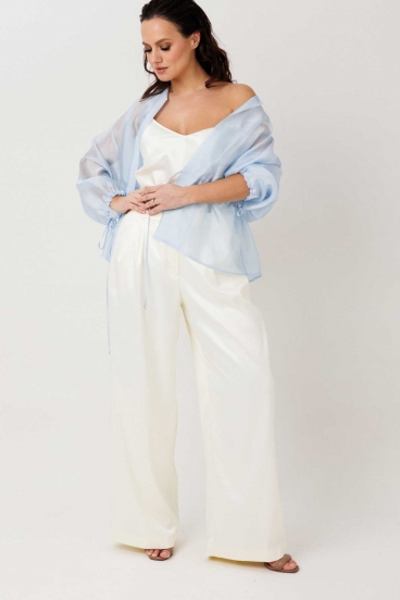 Блуза женская "Mislana" 1300 (голубой)