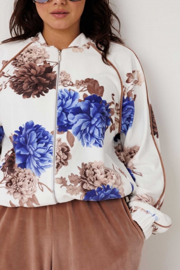 Костюм женский "Mislana" 1301 (синий)