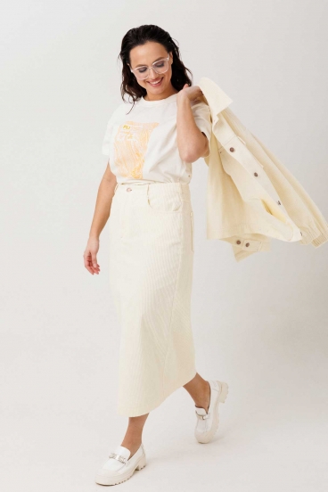 Комплект женский "Mislana" 1245к(сливочный)